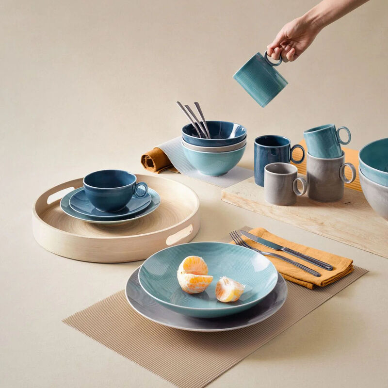 Thomas Loft Round Plate 28cm - Moss Green image number 2